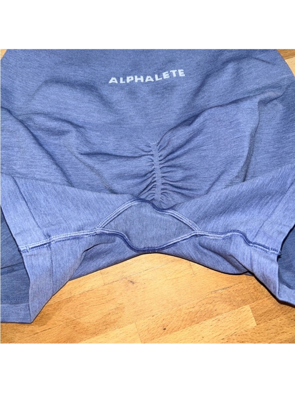 Alphalete French blue amplify shorts size S - Picture 4 of 5